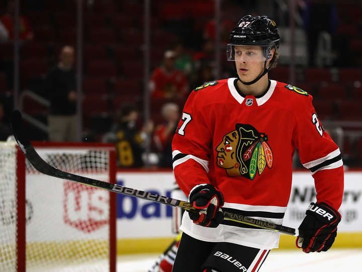 Chicago Blackhawks' new collars finally 