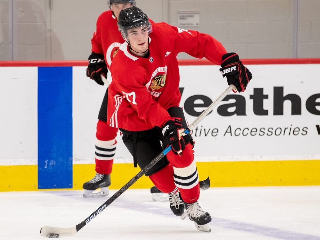 Kirby Dach settling into new city and organization The Rink