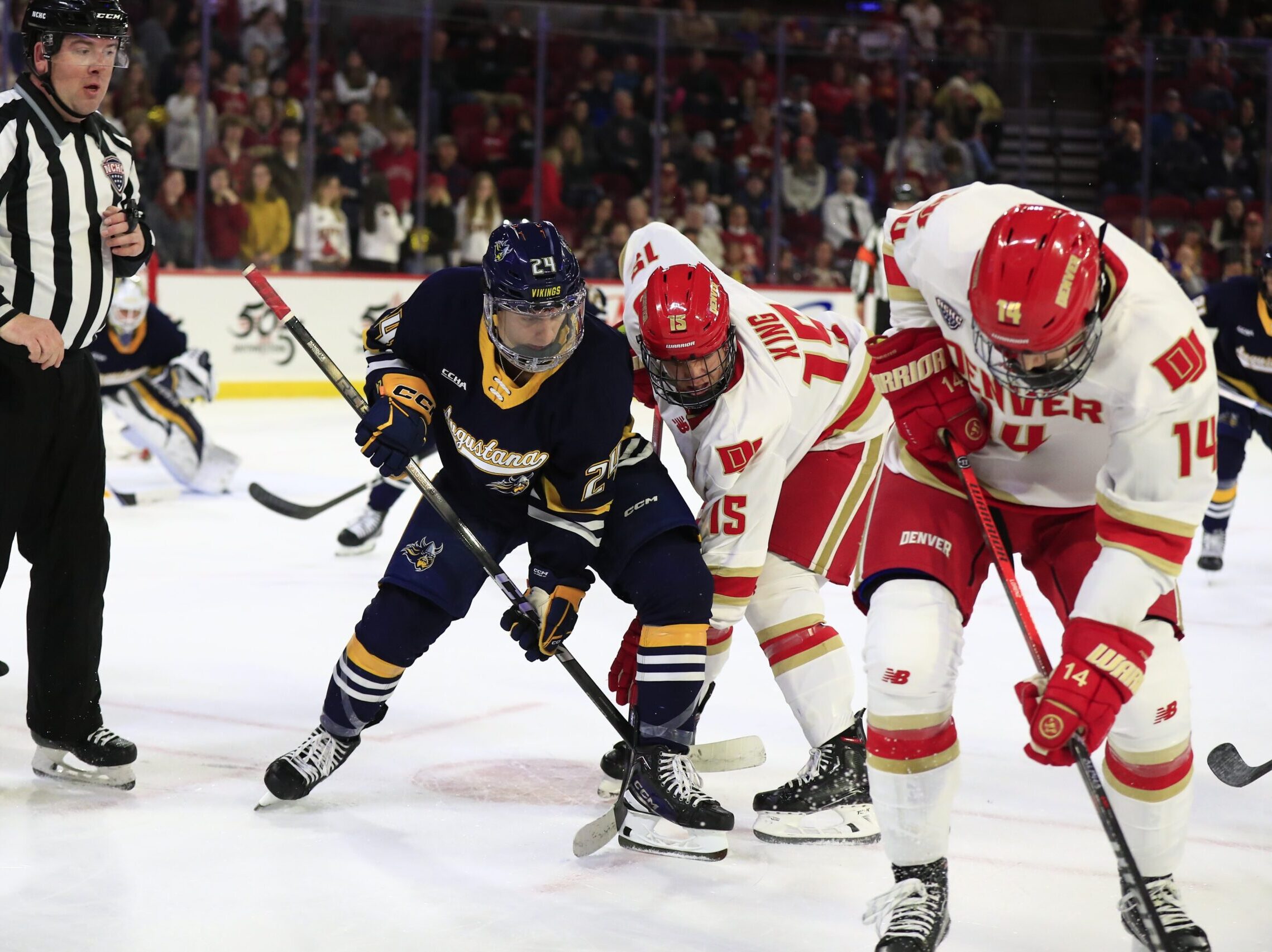 Pioneers tie in home opener The Rink