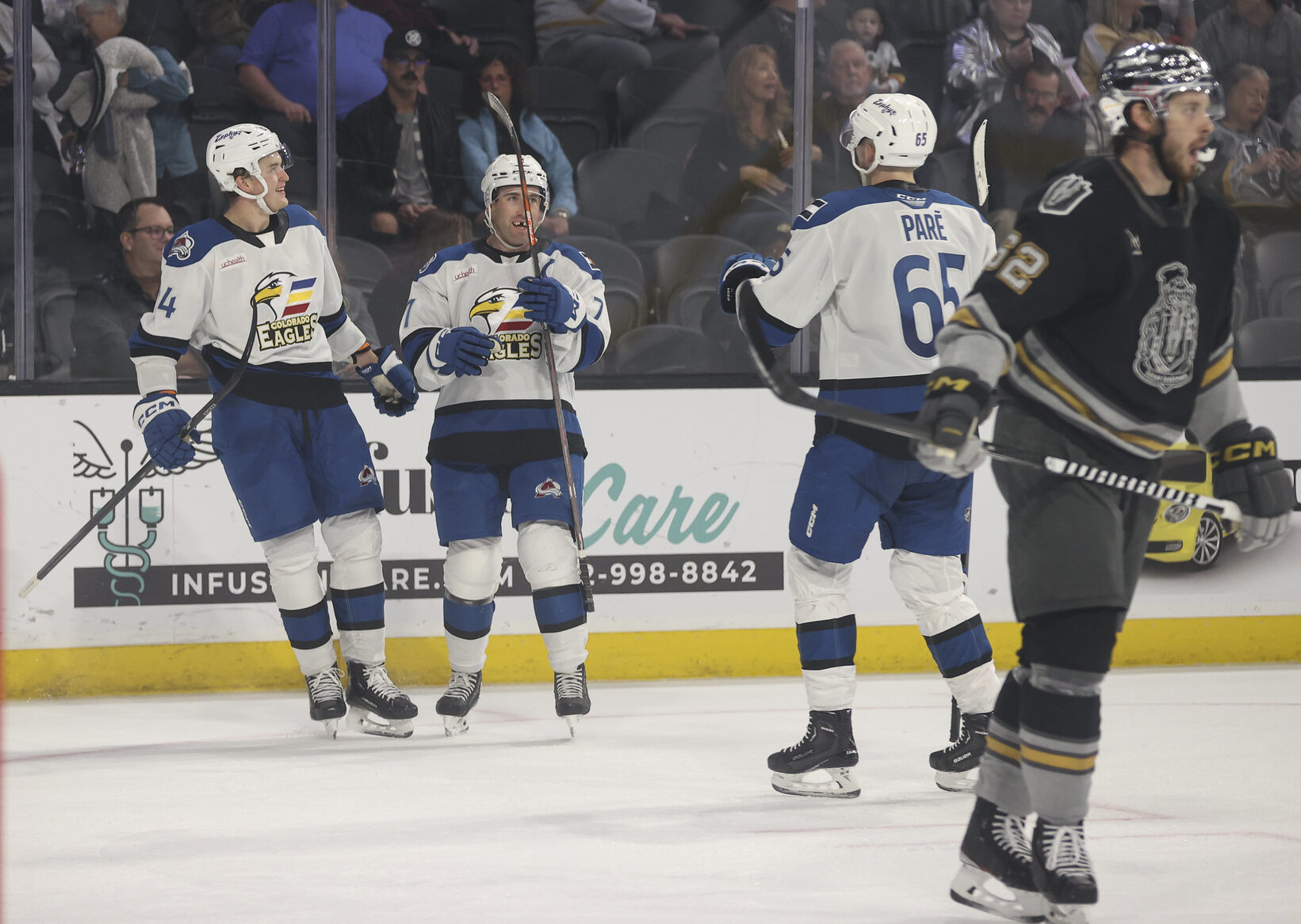 Olausson's overtime winner boosts Eagles The Rink