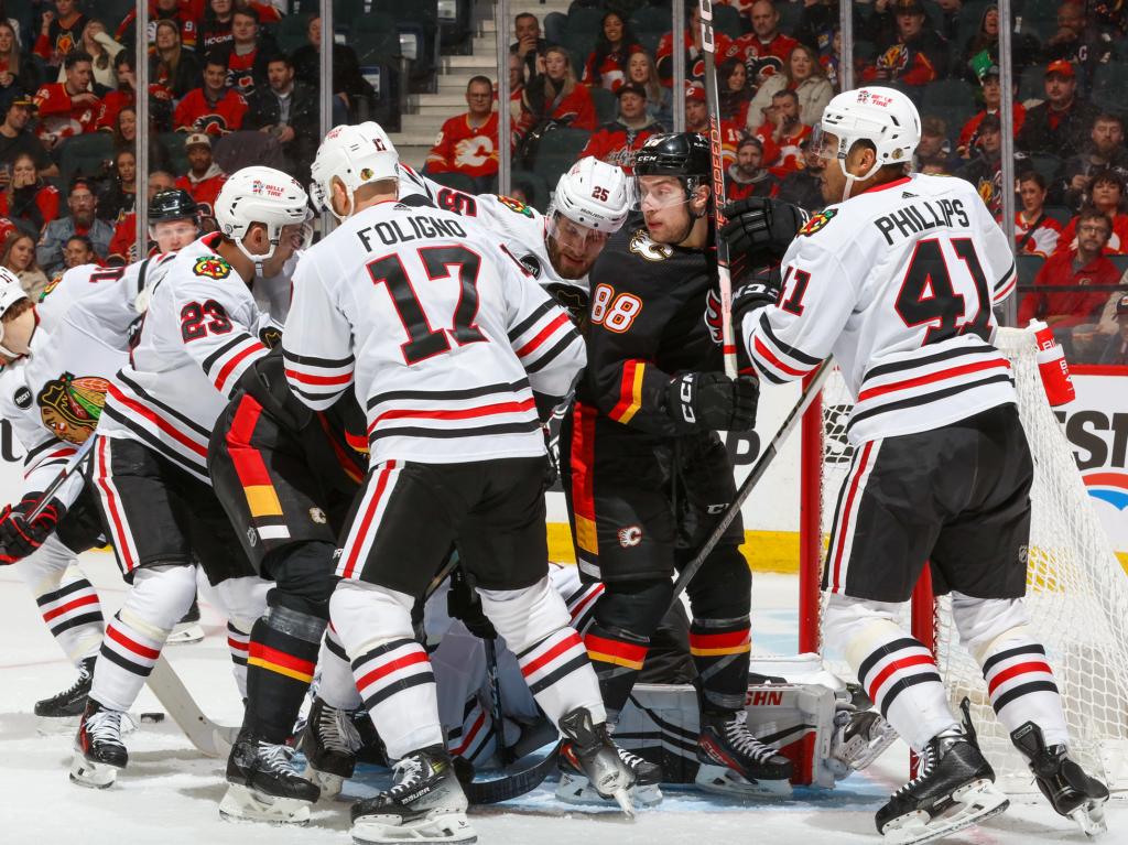 RECAP Blackhawks burned by Flames, lose 10 The Rink